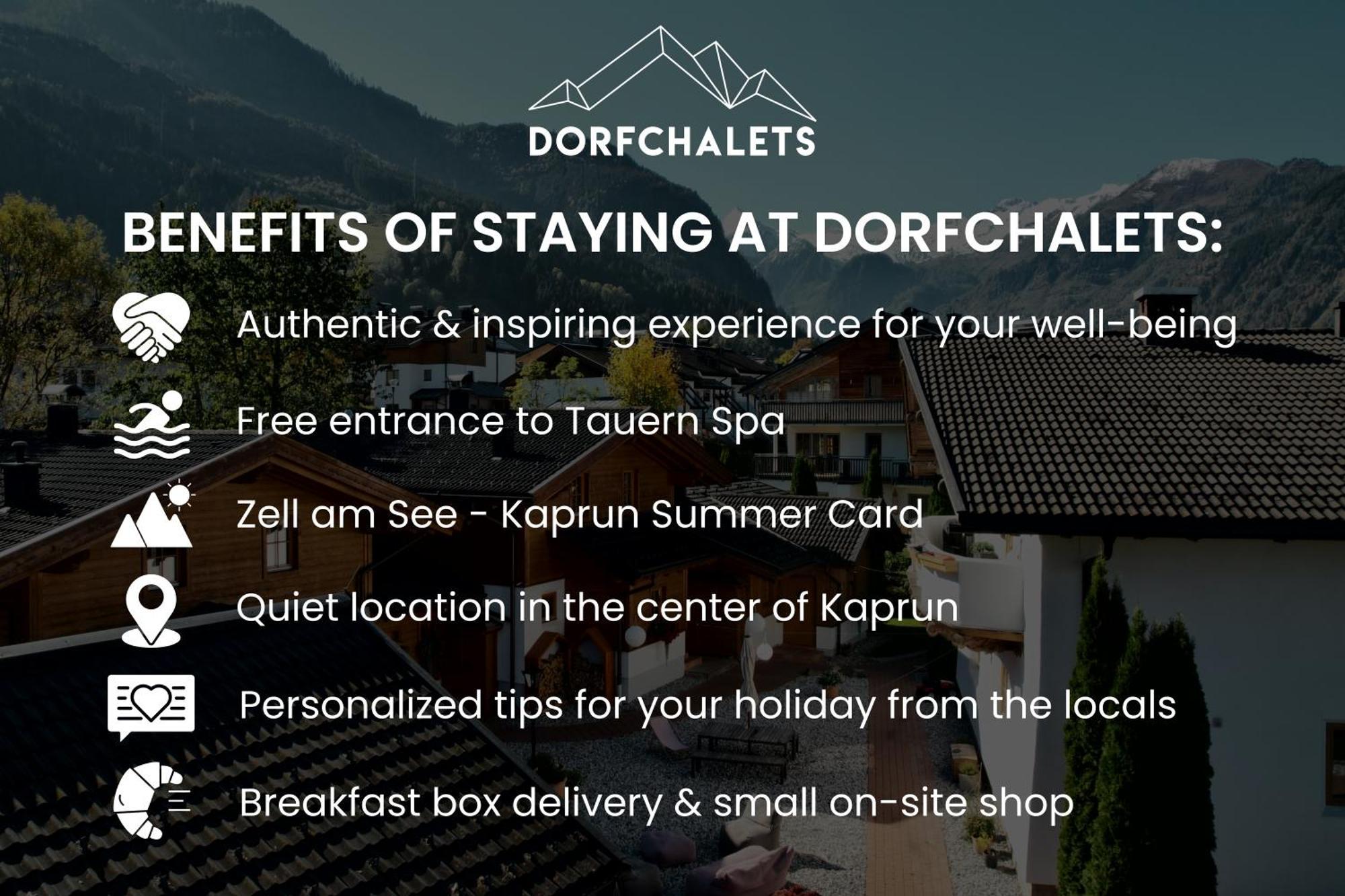 Dorfchalets & Apartments - Authentic Experience In Centre Of Kaprun Including Tauernspa And Summercard מראה חיצוני תמונה